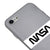 iPhone SE 2020 Nasa Schwarz Hülle - Farbiges Silikon - Grau
