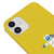 iPhone 12 Kosmonaut Hülle - Farbiges Silikon - Gelb