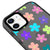 iPhone 12 Mini Bunte Blumen Hülle - Artycase - Cool Schwarz