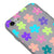 iPhone 8 Bunte Blumen Hülle - Farbiges Silikon - Grau