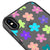 iPhone XS Bunte Blumen Hülle - Artycase - Cool Schwarz