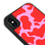 iPhone XS Max Rote Tarnung Hülle - Glossy - Ohne Popsocket