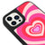 iPhone 13 Pro Rosa Herz Hülle - Glossy - Ohne Popsocket