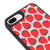 iPhone 7 Plus Erdbeere Hülle - Glossy - Ohne Popsocket