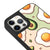 iPhone 12 Pro Max Ei und Avocado Hülle - Glossy - Ohne Popsocket