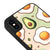 iPhone XS Max Ei und Avocado Hülle - Glossy - Ohne Popsocket