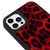 iPhone 13 Pro Roter Leopard Hülle - Glossy - Ohne Popsocket