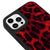 iPhone 14 Pro Roter Leopard Hülle - Glossy - Ohne Popsocket