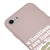 iPhone 7 Limitless Hülle - Farbiges Silikon - Puder