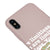 iPhone XS Max Limitless Hülle - Farbiges Silikon - Puder