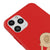 iPhone 11 Pro Şeyma Belichtung Hülle - Farbiges Silikon - Rot