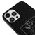 iPhone 12 Pro Max Skizzieren Hülle - Farbiges Silikon - Schwarz
