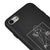 iPhone 7 Skizzieren Hülle - Farbiges Silikon - Schwarz