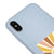 iPhone XS Wählen Hülle - Farbiges Silikon - Blau
