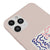 iPhone 11 Pro Max Friedensliebe Hülle - Farbiges Silikon - Puder