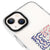 iPhone 13 Mini Friedensliebe Hülle - Artycase - Weiß
