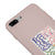 iPhone 7 Plus Friedensliebe Hülle - Farbiges Silikon - Puder