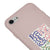 iPhone SE 2020 Friedensliebe Hülle - Farbiges Silikon - Puder
