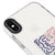 iPhone X Friedensliebe Hülle - Artycase - Weiß