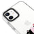 iPhone 12 Schwarzes Auge Hülle - Artycase - Weiß