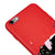 iPhone 6S Plus Schwarzes Auge Hülle - Farbiges Silikon - Rot