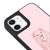 iPhone 11 Rosa Löwe Hülle - Glossy - Ohne Popsocket