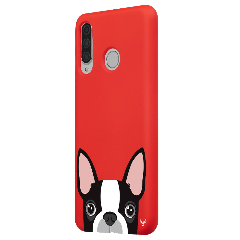 Huawei P30 Lite Süsses Hundegesicht Hülle
