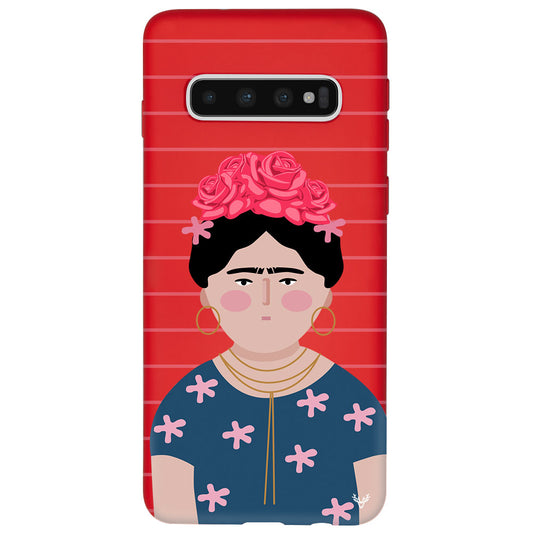 Samsung S10 Frida Kahlo Hülle