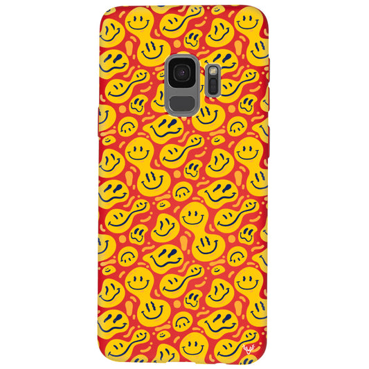 Samsung S9 Smiley Sticker Hülle