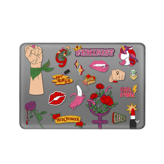 Apple MacBook Pro Hardcover Feminist Hülle