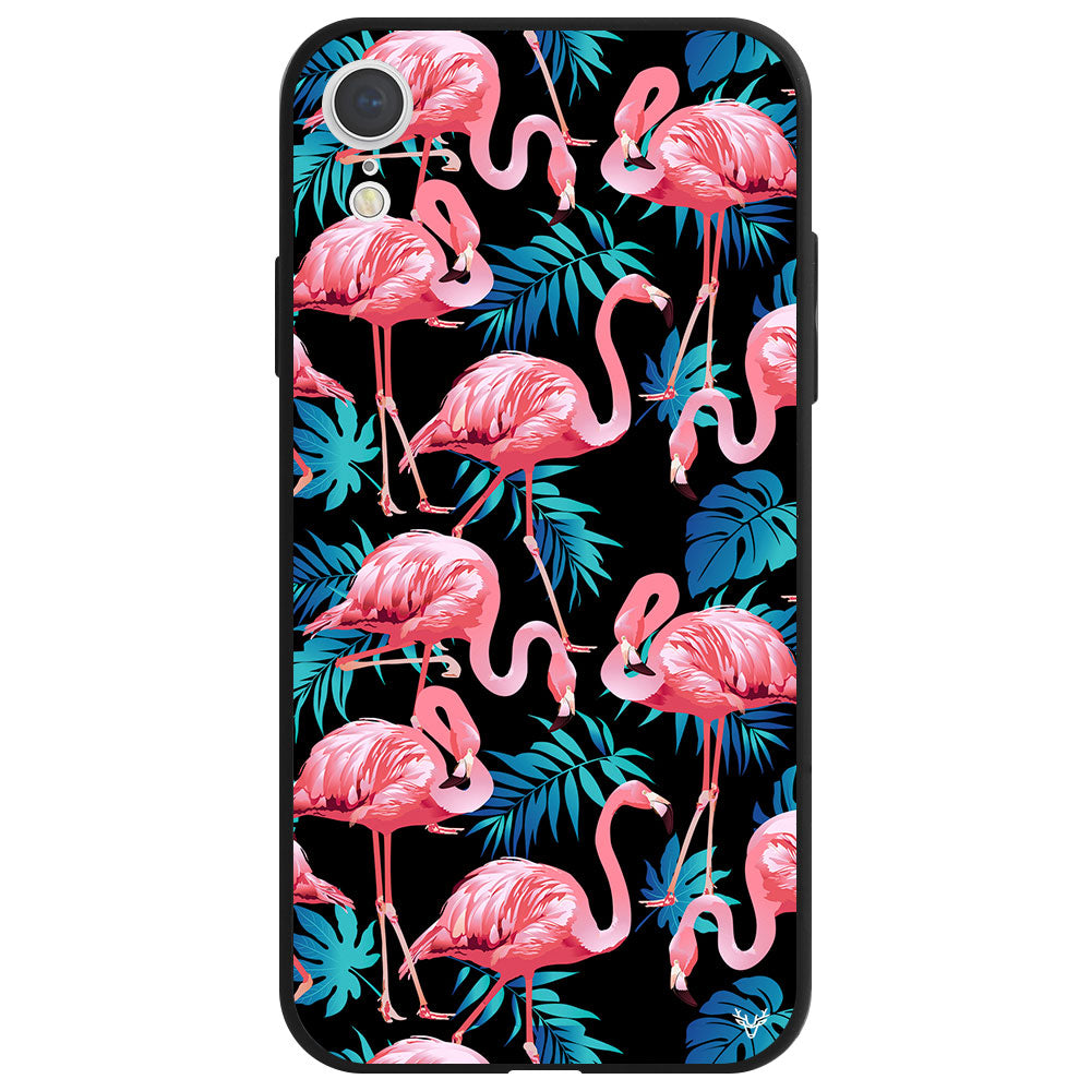 iPhone XR Flamingo Universum Hülle